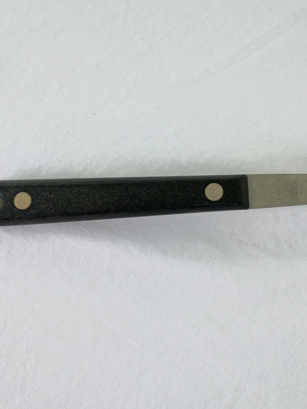 Ekco Flint Vanadium Stainless Steel USA Carving Fork Mid Century MCM Retro Vtg